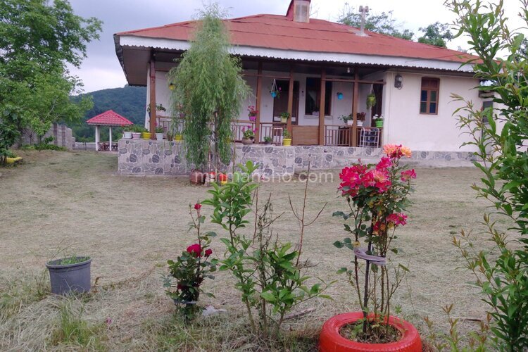 ویلا باغ مبله دو خواب بوستان فدک در رودبار