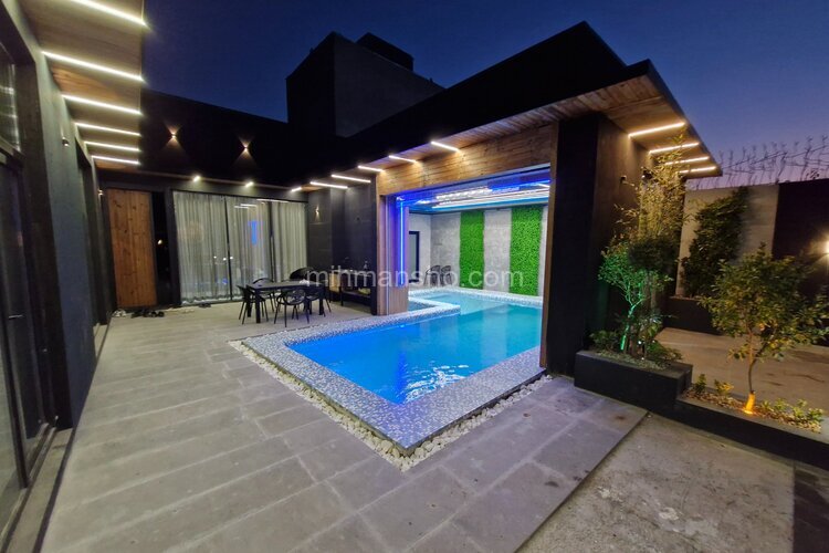 ویلا استخردار مبله سه خواب نگین در رودهن