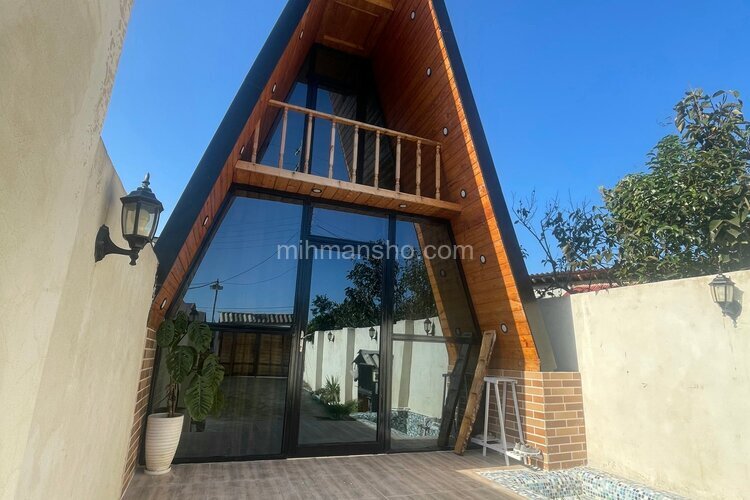 کلبه سوئیسی جکوزی دار دوبلکس 2 خواب اسپرلوس در شیرود