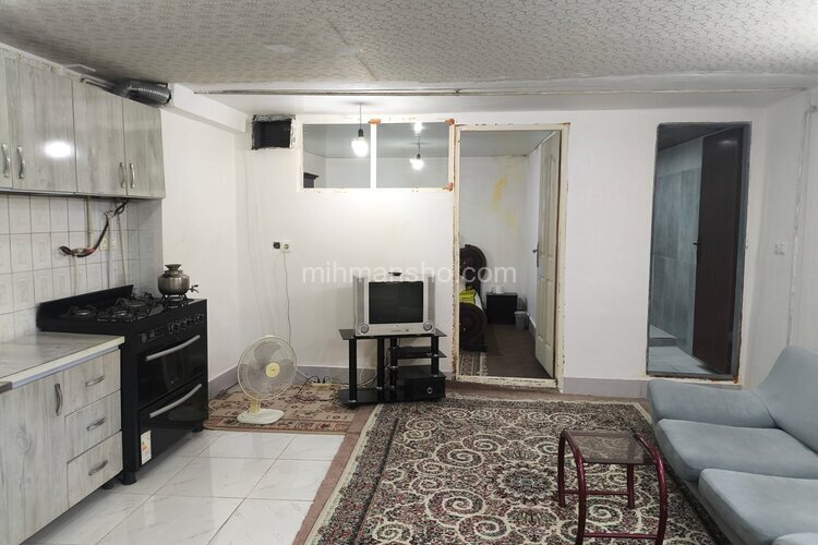 آپارتمان مبله دوخواب منتظری در قزوین