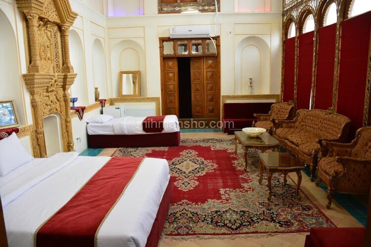 اتاق 4 نفره شاه نشین در هتل اصفهان