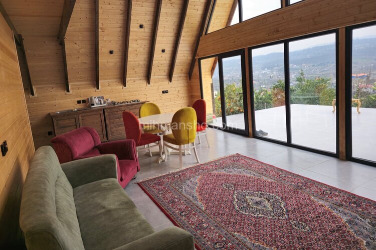 کلبه سوئیسی دوخواب مبله آرمو در بابل