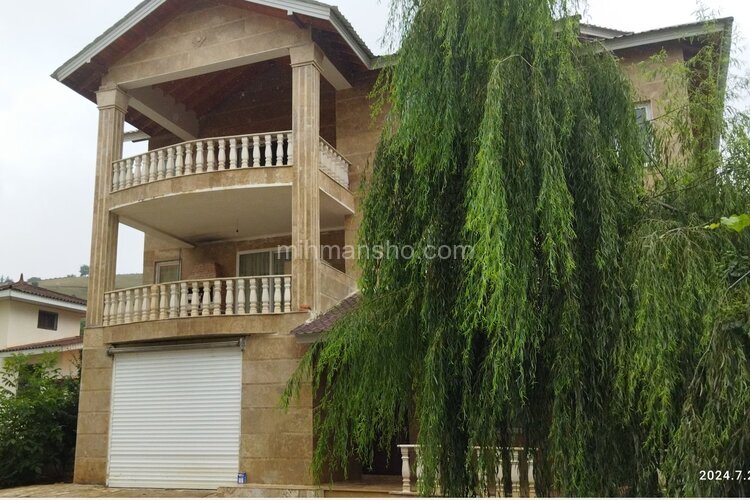 واحد دوخواب مبله در طبقه همکف ویلا دلنوا در کلاردشت