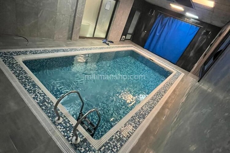 ویلا استخردار تکخواب مبله در باغ بهادران