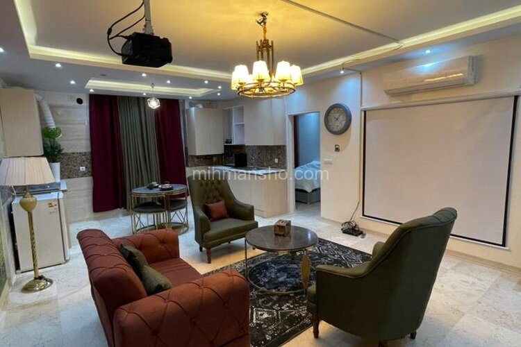 آپارتمان مبله تکخواب کاوان روم 6 در مولوی