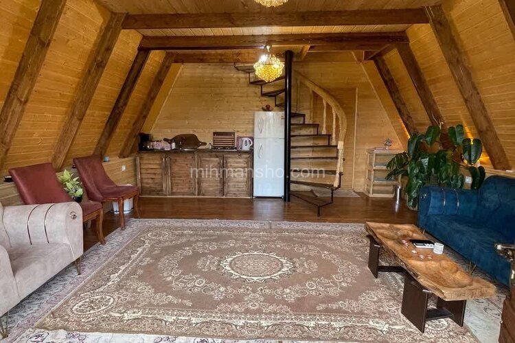 کلبه دوبلکس سوئیسی ماه در سوادکوه