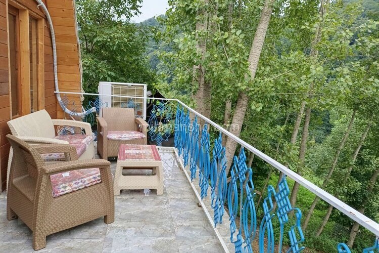 کلبه دوبلکس سوئیسی خان عمو در سوادکوه