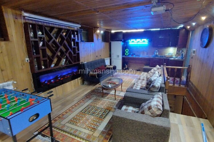 واحد دوبلکس تکخواب جکوزی دار در طبقه اول ویلای فشم
