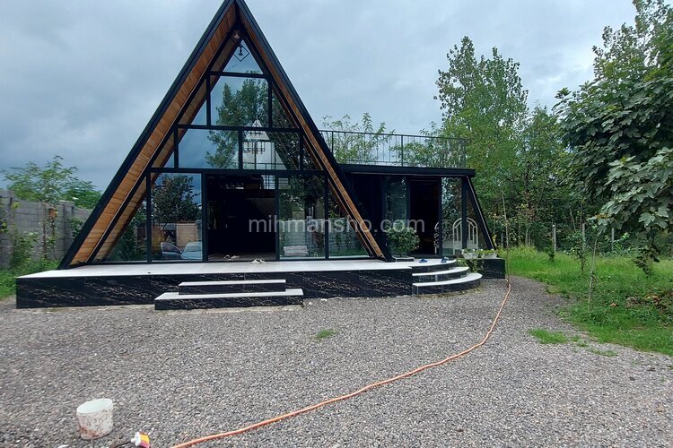 کلبه سوئیسی دوبلکس دوخواب در رشت