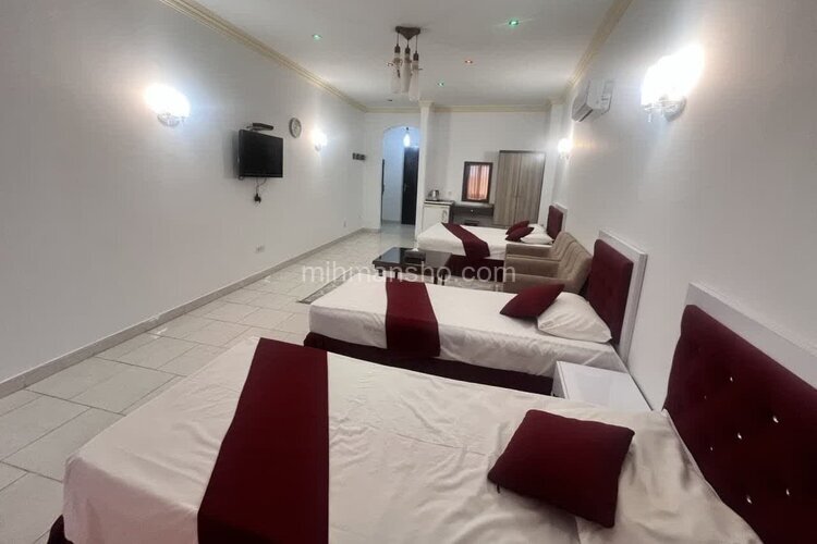 اتاق 4 نفره در هتل ساحلی فریدونکنار