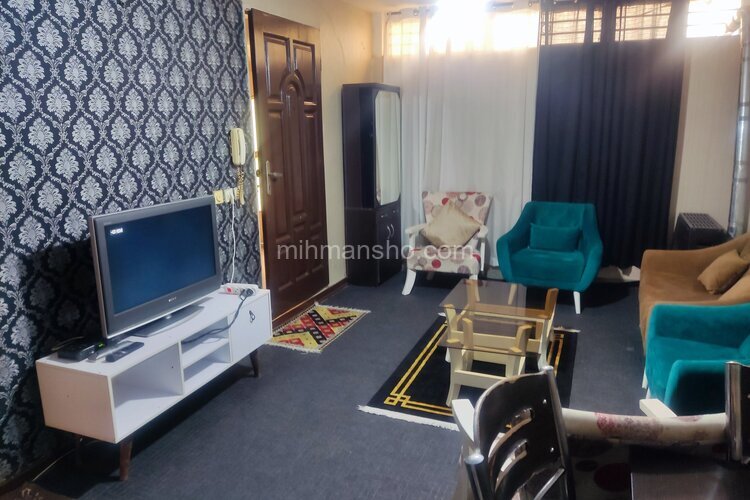 آپارتمان مبله تکخواب همکف در خیابان جیحون