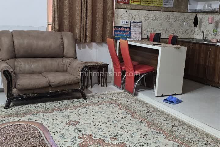 آپارتمان مبله تکخواب گل رز واحد 1 در یزد
