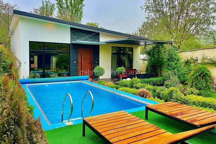 ویلا مدرن دو خواب مبله در لواسان