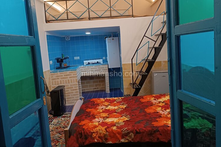 اتاق مه ترنج سرای سنتی در بومگردی کاشان