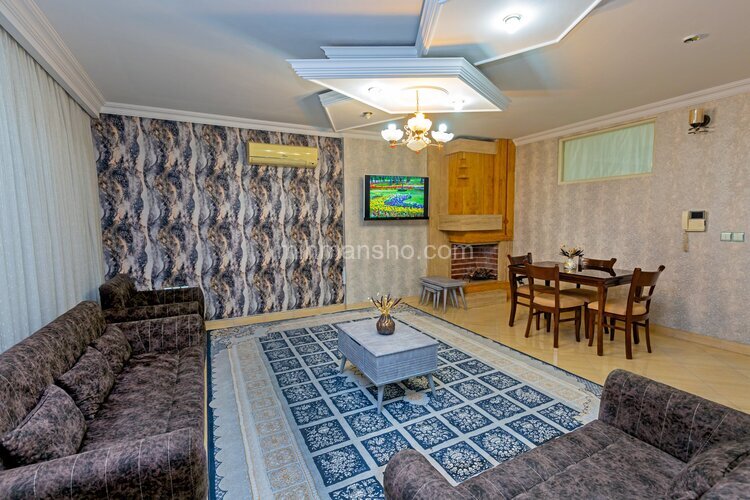 آپارتمان مبله دوخواب امام رضا در مشهد 2،8