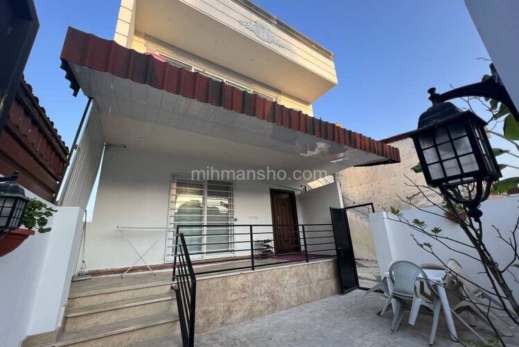 واحد دو خواب مبله در طبقه اول ویلای چالوس