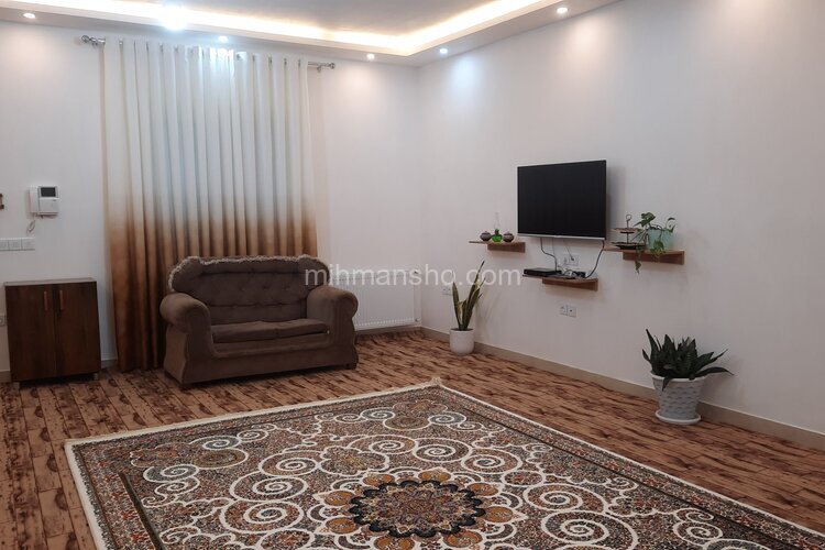 واحد مبله دوخواب در طبقه همکف ویلا  کاسپین در پره سر