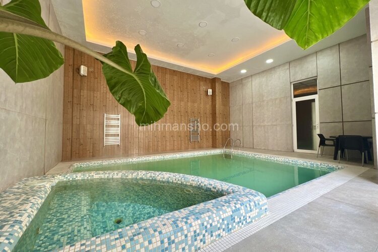 ویلا دوبلکس چهارخواب استخردار با جکوزی برمودا در رودهن