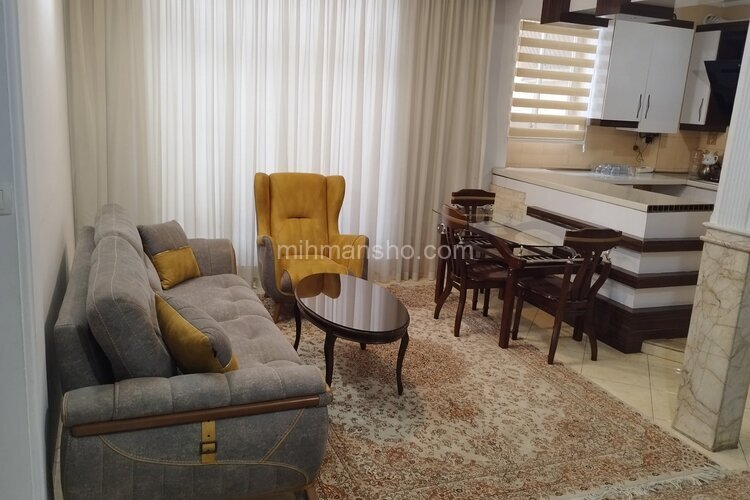 آپارتمان مبله دو خواب واحد 101 در مشهد