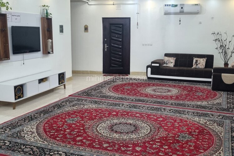 آپارتمان مبله دوخواب کرمی در بوشهر