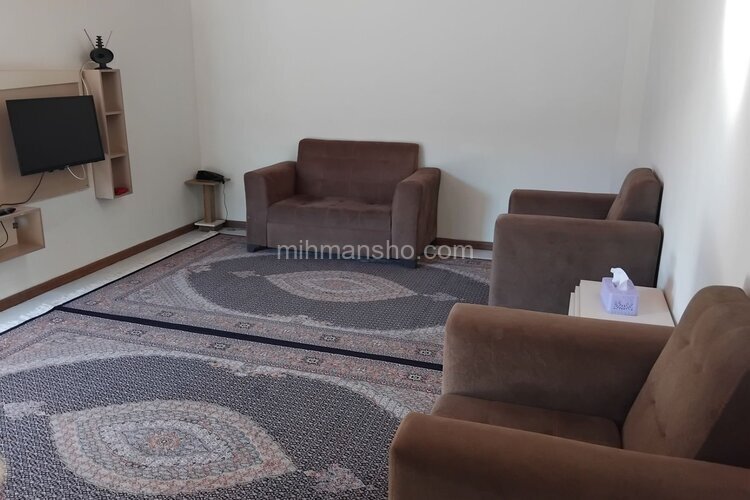 واحد مبله استخردار تکخواب در هتل آپارتمان زیباکنار