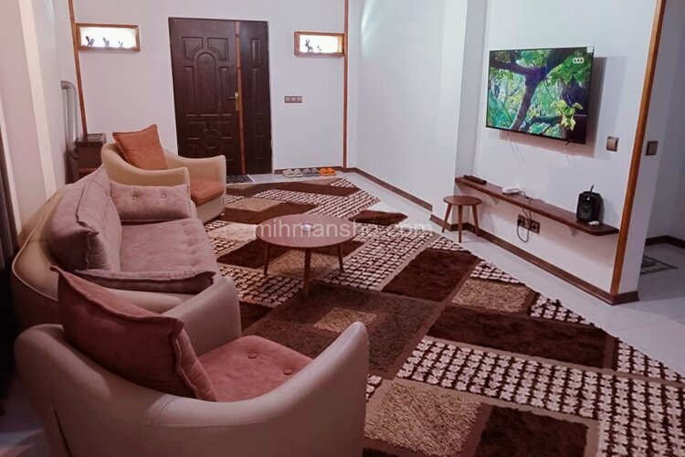 واحد مبله دوخواب دلنشین در طبقه همکف ویلا رویان