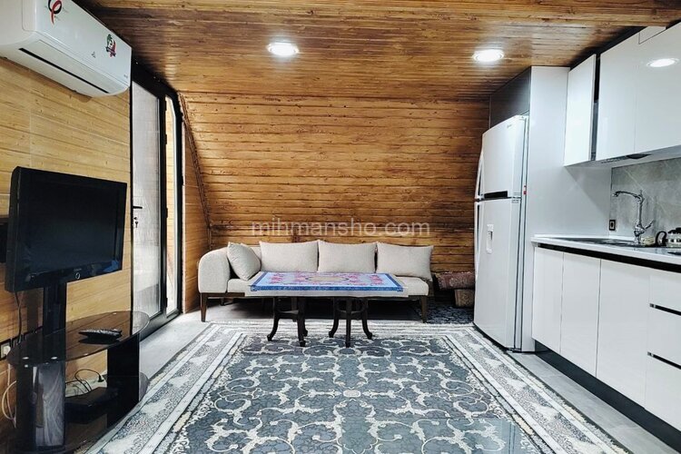 کلبه سوئیسی تکخواب نگین ماسال