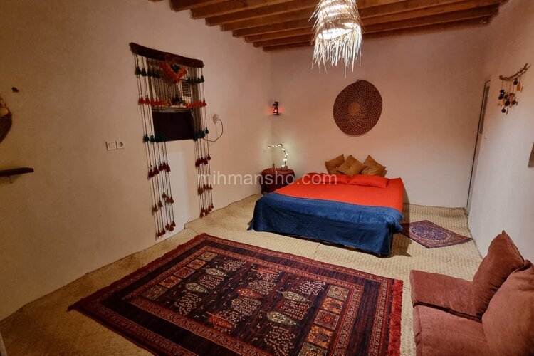 اتاق تافال در اقامتگاه بوم گردی قشم