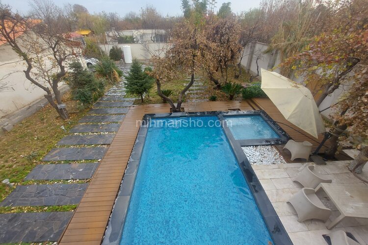 ویلا دوبلکس استخردار مبله سه خواب در شهریار