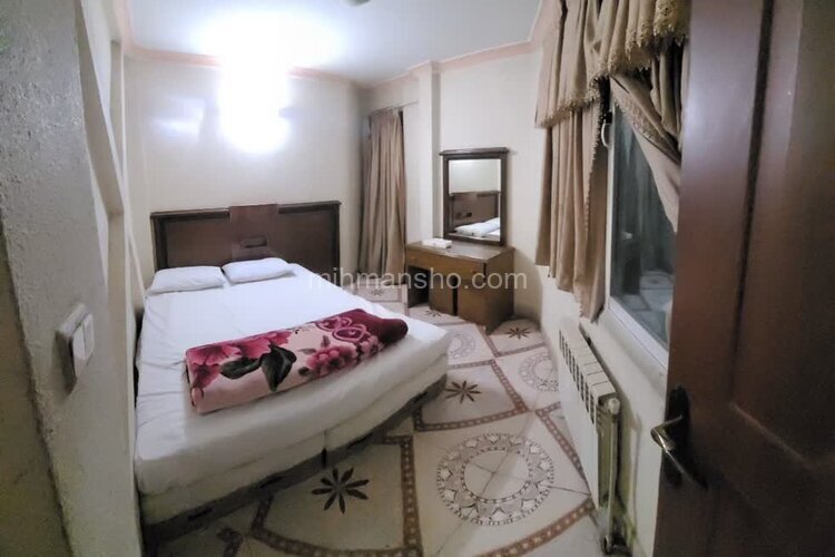 واحد تکخواب سه نفره در هتل آپارتمان در مشهد