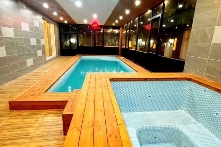 ویلا استخردار مبله دوخواب لوکس الگانت در شهریار