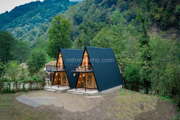 کلبه سوئیسی دوبلکس تک خواب شیروا 2 در رضوانشهر