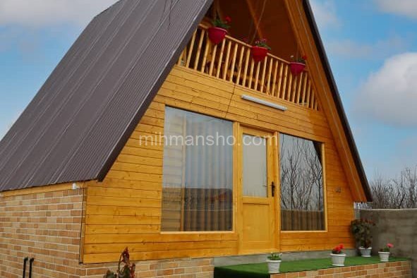 کلبه سوئیسی دوبلکس تکخواب جکوزی دار 2 در بابل