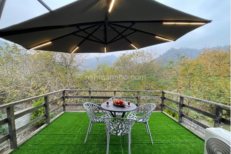 کلبه سوئیسی دوبلکس دوخواب درسا در اسالم