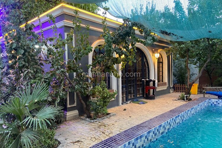 باغ ویلا استخردار تکخواب مبله در ملارد