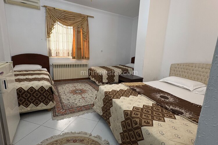 واحد چهار نفره در هتل آپارتمان در چالوس