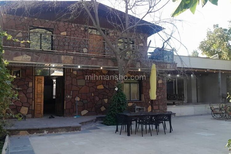 ویلا دوبلکس استخردار مبله تکخواب در کردان