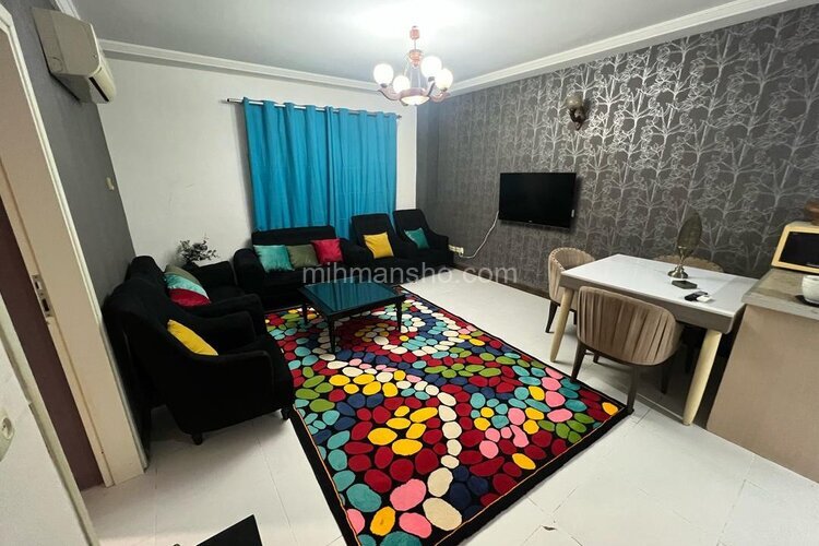 آپارتمان مبله تک خواب فازA در جزیره کیش