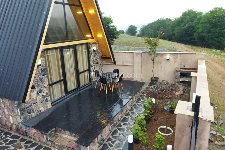 کلبه سوئیسی مبله دوبلکس تک خواب در نوشهر