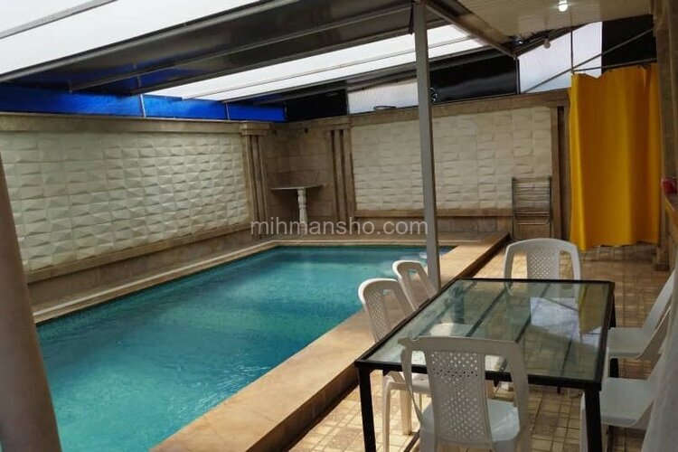 ویلا مبله 2 خواب استخر سرپوشیده در ساوجبلاغ