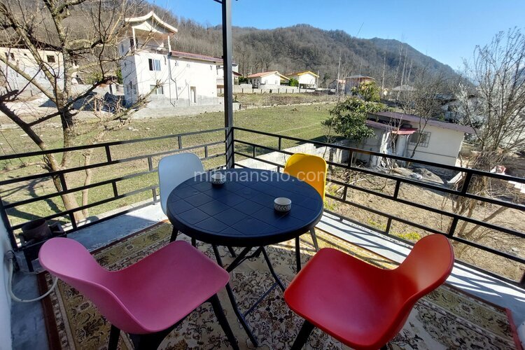 واحد دو خواب در طبقه دوم ویلا تنکابن