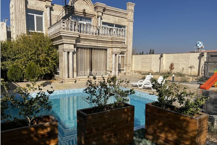 ویلا استخردار دوبلکس دوخواب لاکچری پرنسا در کردان