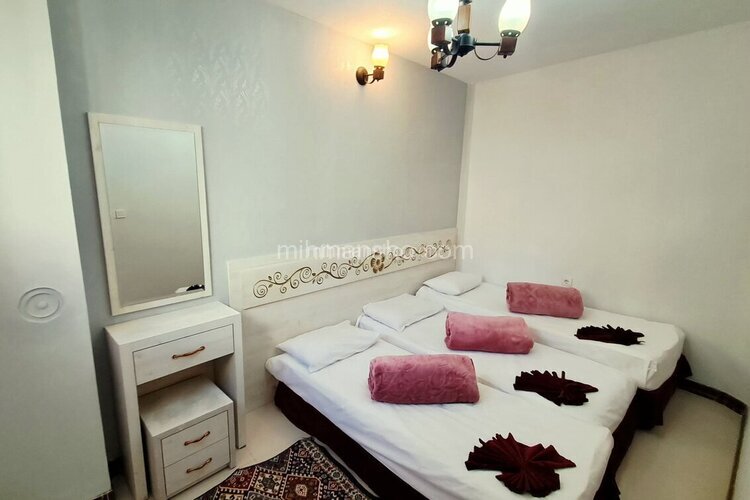 واحد مبله تکخواب 2 در هتل آپارتمان در مشهد