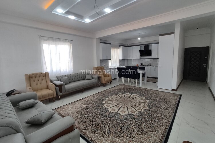 واحد مبله دوخواب در طبقه اول ویلا در ماسال