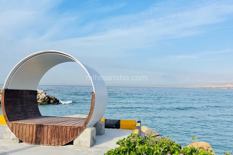 کلبه اسکیمویی در دهکده گردشگری عسلویه