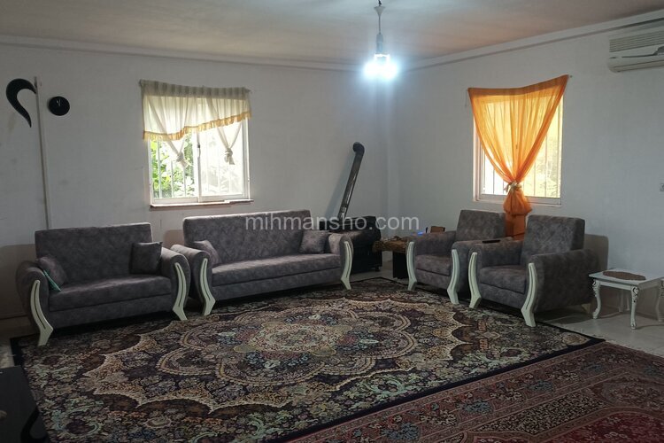 باغ ویلا تکخواب مبله در رشت