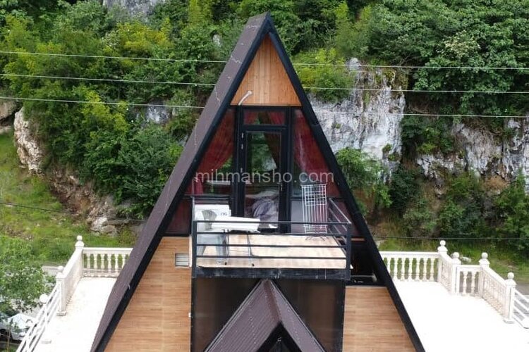 کلبه دوبلکس سوئیسی قلعه مارکوه در رامسر