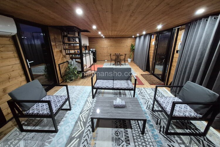 کلبه سوئیسی دوبلکس دوخواب گرین لانژ در ماسال