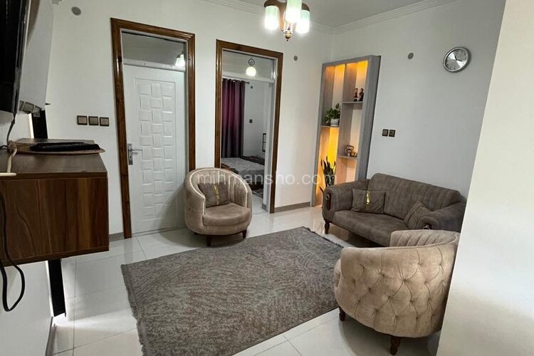 واحد مبله دوخواب در طبقه همکف ویلا رامسر