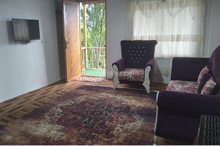 کلبه جنگلی تکخواب لفور در شیرگاه